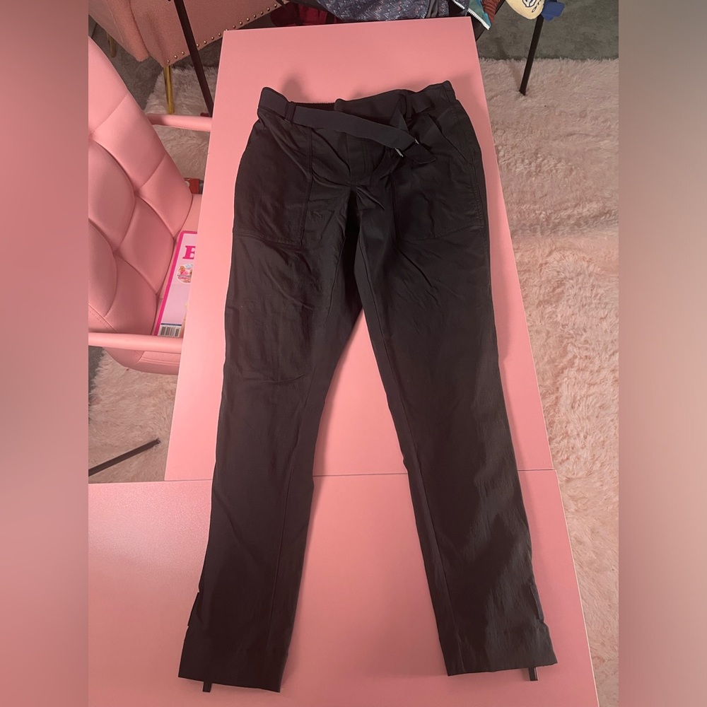 Athleta Pants Womens 2 Trekkie Pant Black Jogger 54023 Outdoor Hiking